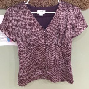 Ann Taylor LOFT blouse, size 2.